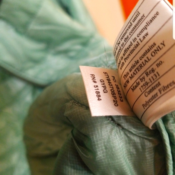 Patagonia Micro Puff Gypsum Green Mint Seafoam XS - Picture 8 of 12